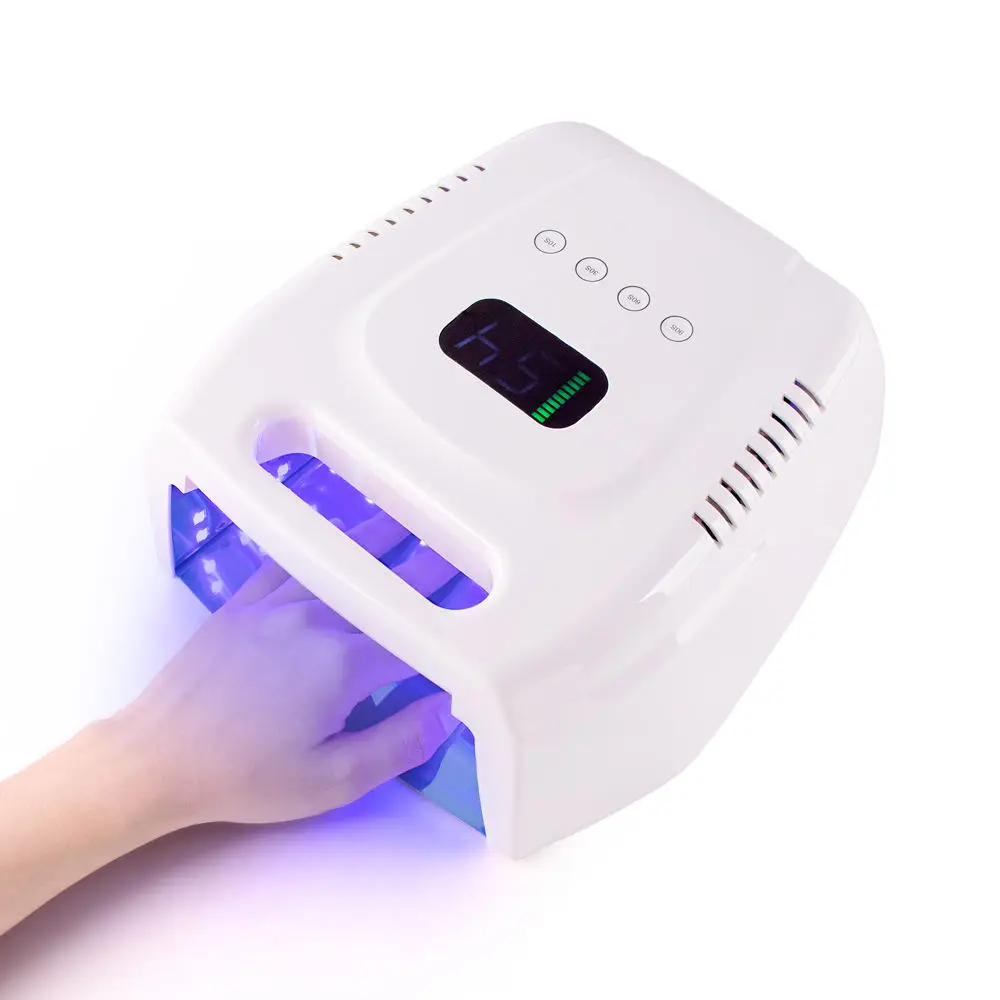 High Power 96w Nail Dryer Machine Professional Rechargeable Uv Led Nail Lamp Fast Curing Sun Uv Lamp