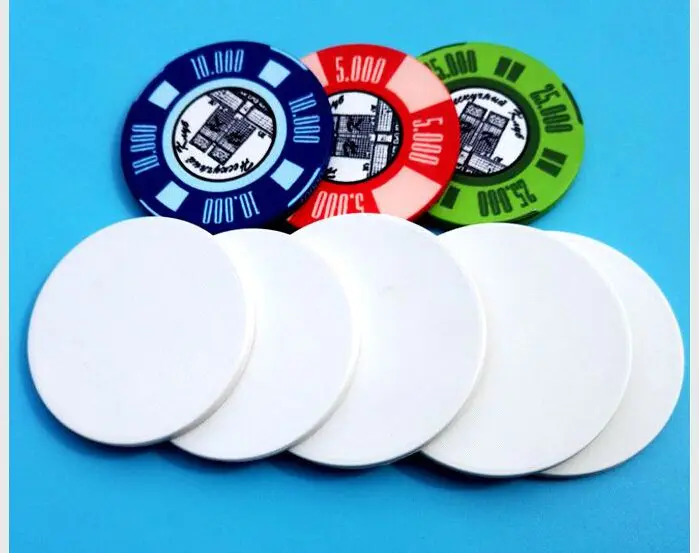 Custom blank ceramic chips poker chips ept ceramic