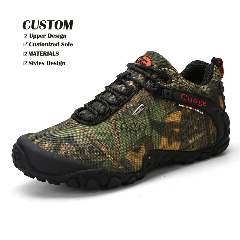 Wholesale Outdoor Casual Sports Hiking Shoes High Quality Climbing Outdoor Non-slip Action Waterproof Hiking Shoes