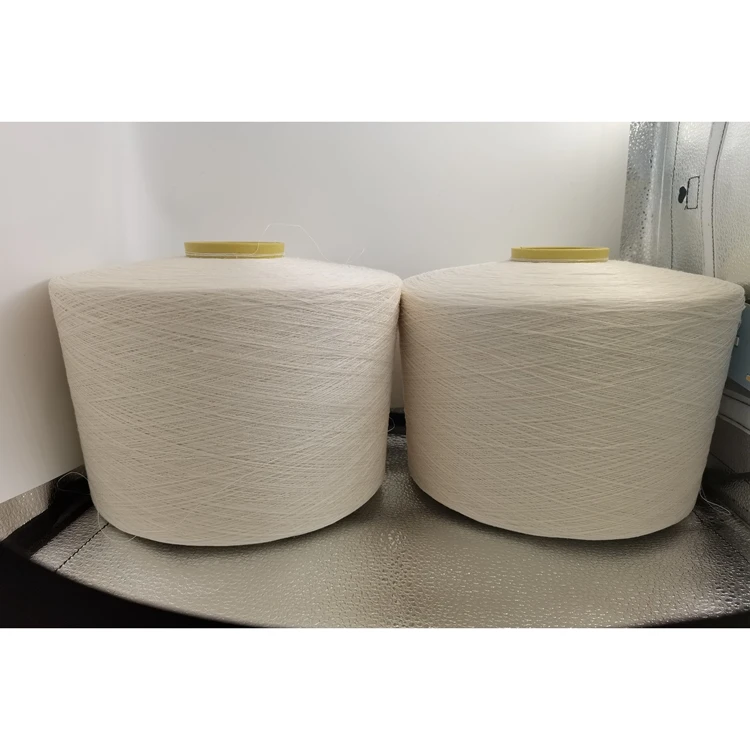 Custom Linen Yarn Bed Flax Woven Fabric Yarn Spun Silk Sliver