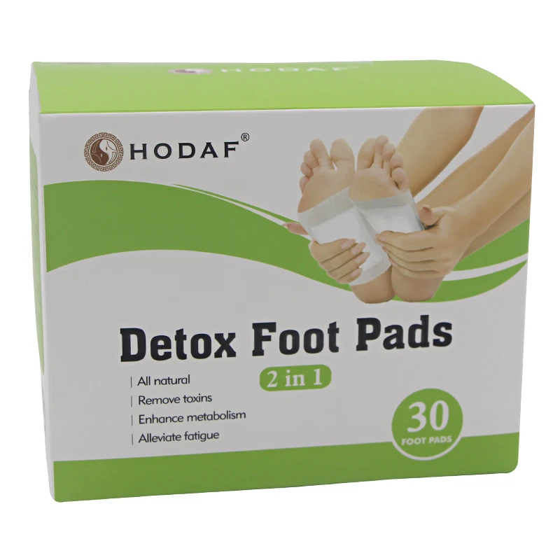Wholesale Relax Health Personal Care Deep Cleansing Bamboo Vinegar Foot Detox Patches Ginger