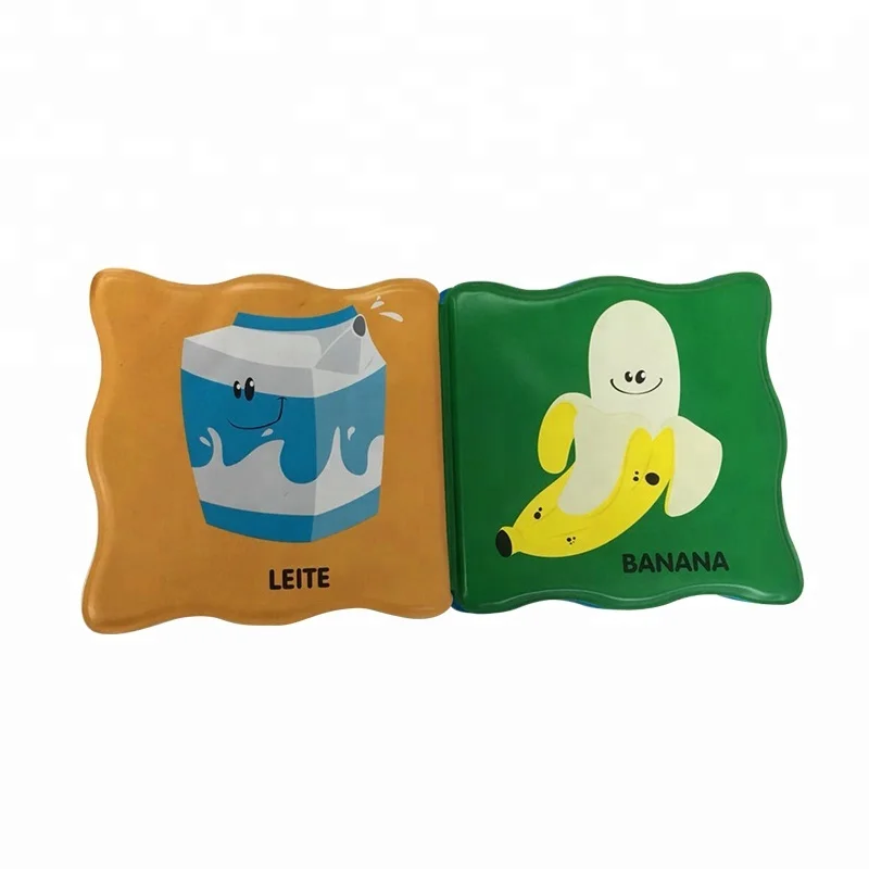 Waterproof learning plastic EVA Foam Soft Plastic fisher price toys for kids educational bath book manufacturer