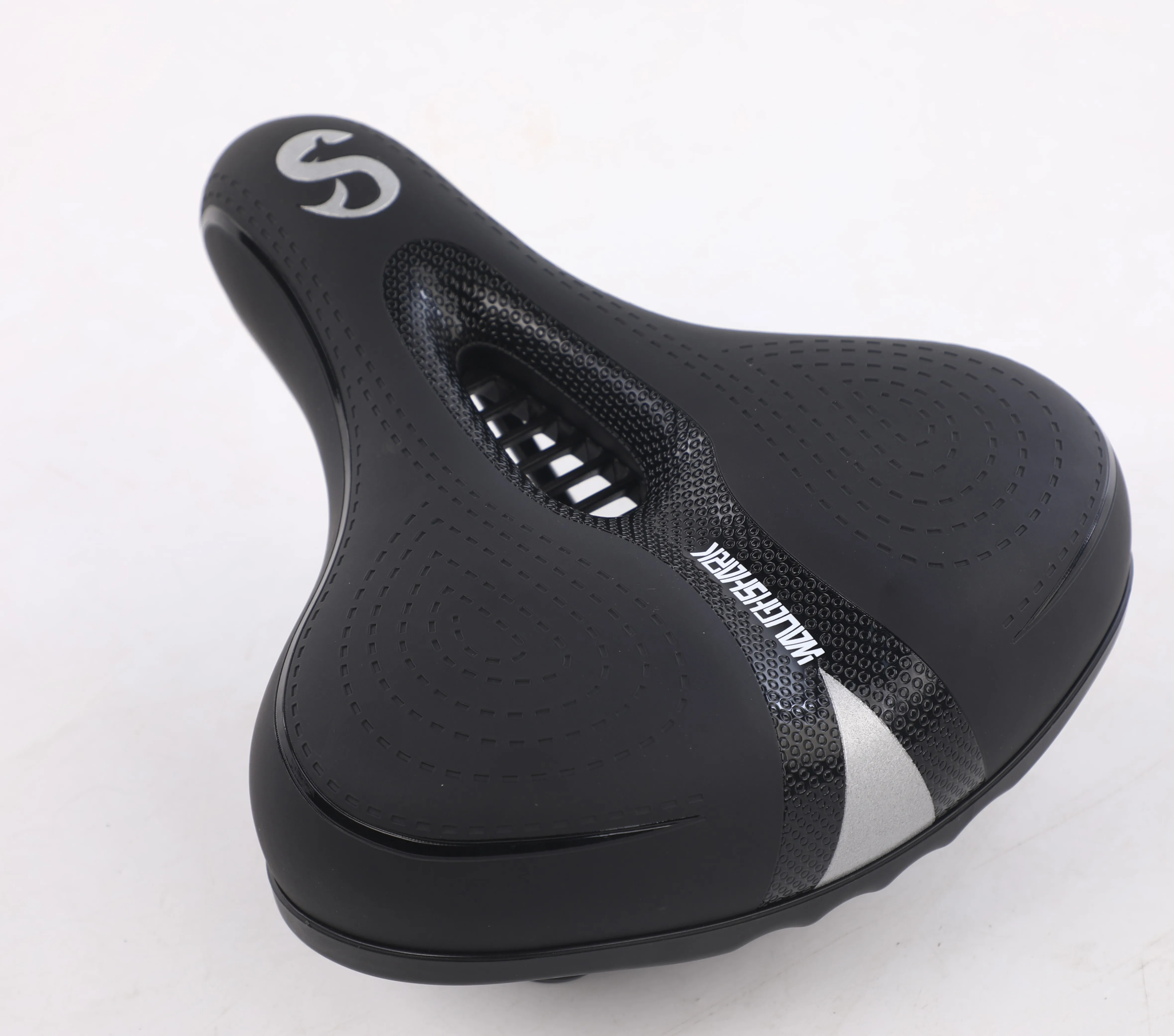 Suspension PU Leather Bicycle E Bike Saddle with Bicycle Parts Men Seat Imitation Shell Mountain Style Time Pcs Color Package