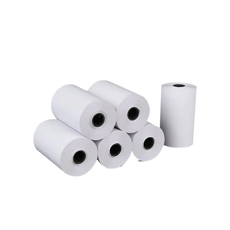 White Cash Register Thermal Paper 56mm 57mm 58mm Difference Sizes Thermal Paper Roll Till Rolls