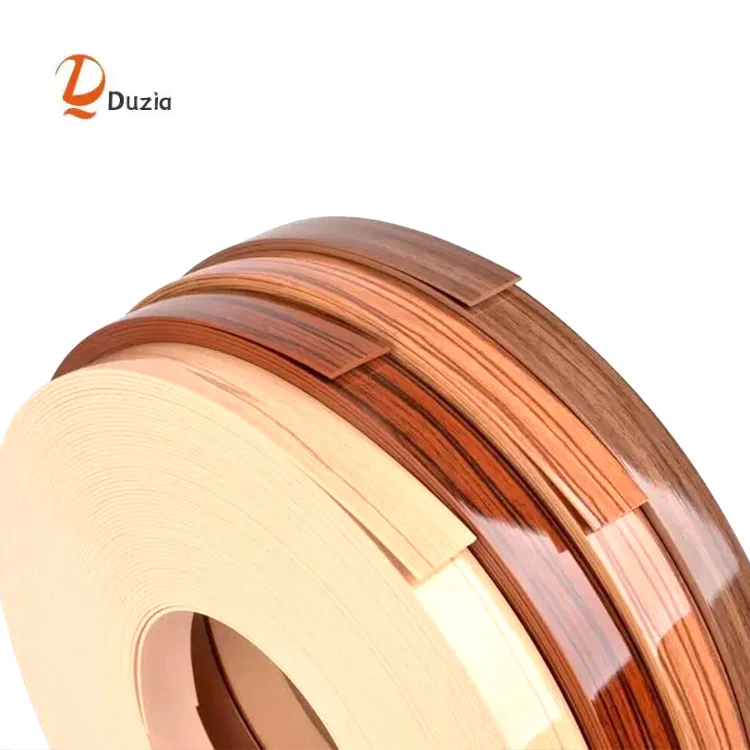Inlay Furniture Accessories ABS/Acrylic/PVC Edge Banding High Quality Edge Banding Tape Tapacanto Pvc Edge for Cabinets