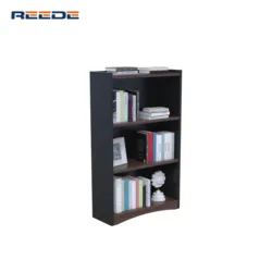 Custom minimalist home bookshelf with storage living room wooden multi-functional bookcase