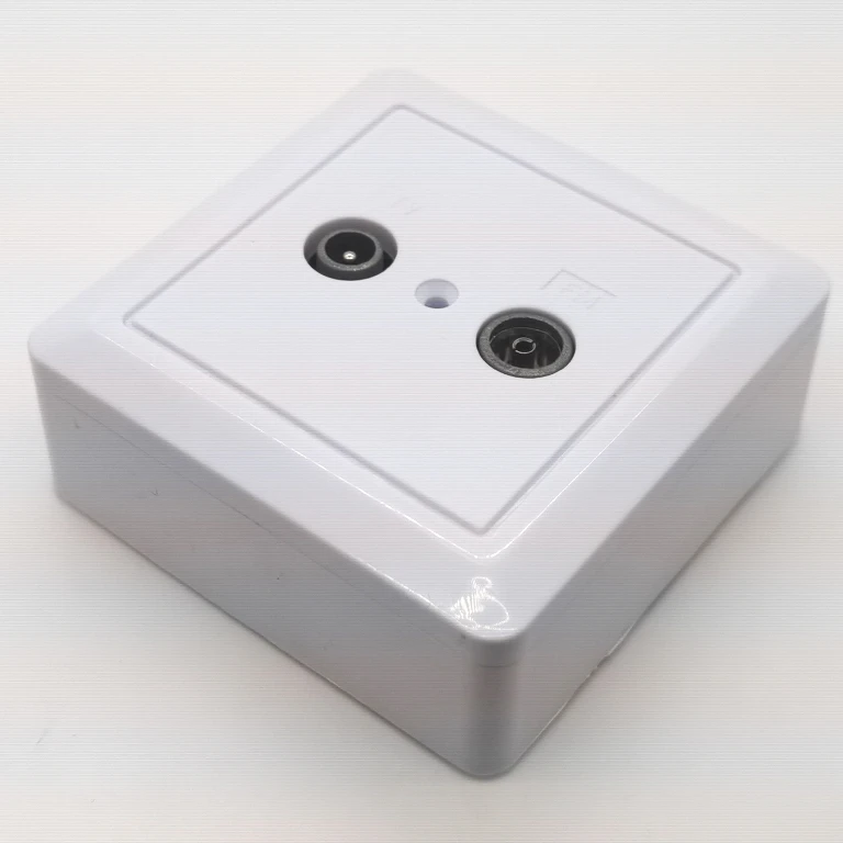 Hot sale of the year WS2222 SAT/TV/Radio TV antenna Wall Switch socket