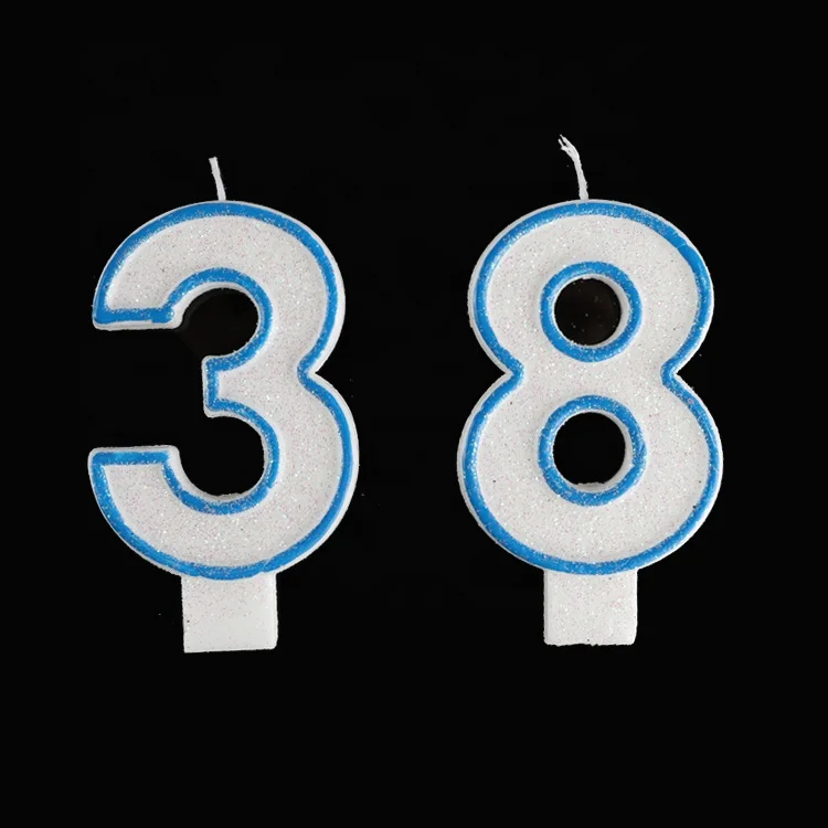 Factory customize aluminum big size candle molds birthday number candle mould