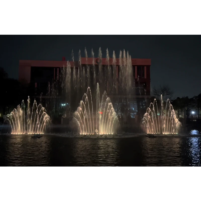 Free design full set outdoor music controller dancing music water fountain