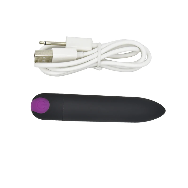 Bullet VagiStimulator Vibration Massager with 10 Speed for Travel Rechargeable Waterproof Adult G-Spot Vibrator Sex Toys woman
