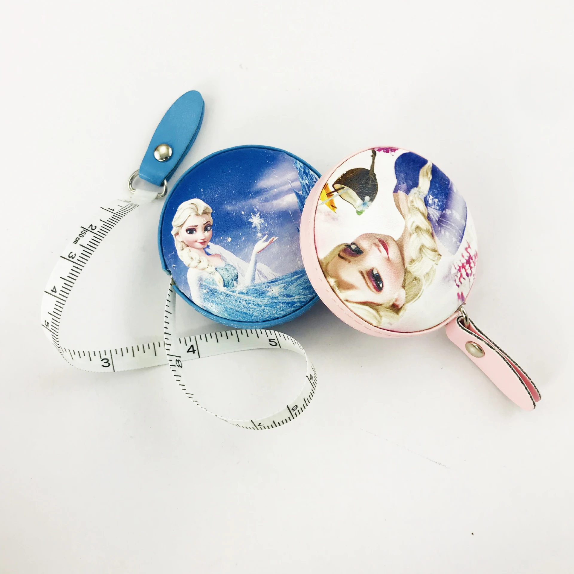 Custom Logo Full Printing sublimation 1.5M mini Leather tape measure for promotion gift