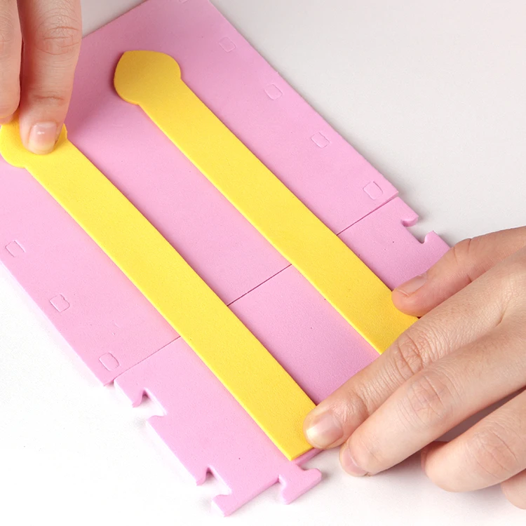 DIY Learning Educational Toy Kits Jewel Case Art 3D Eva Foam Sticker Puzzle for Kids