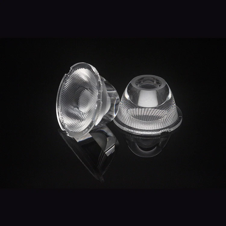 High Quality  CXA COB 35MM PMMA PC Plastic Optical LED Lens Indoor Retail Led Lenses Reflector Lens LES 6-7mm TIR LED Lens