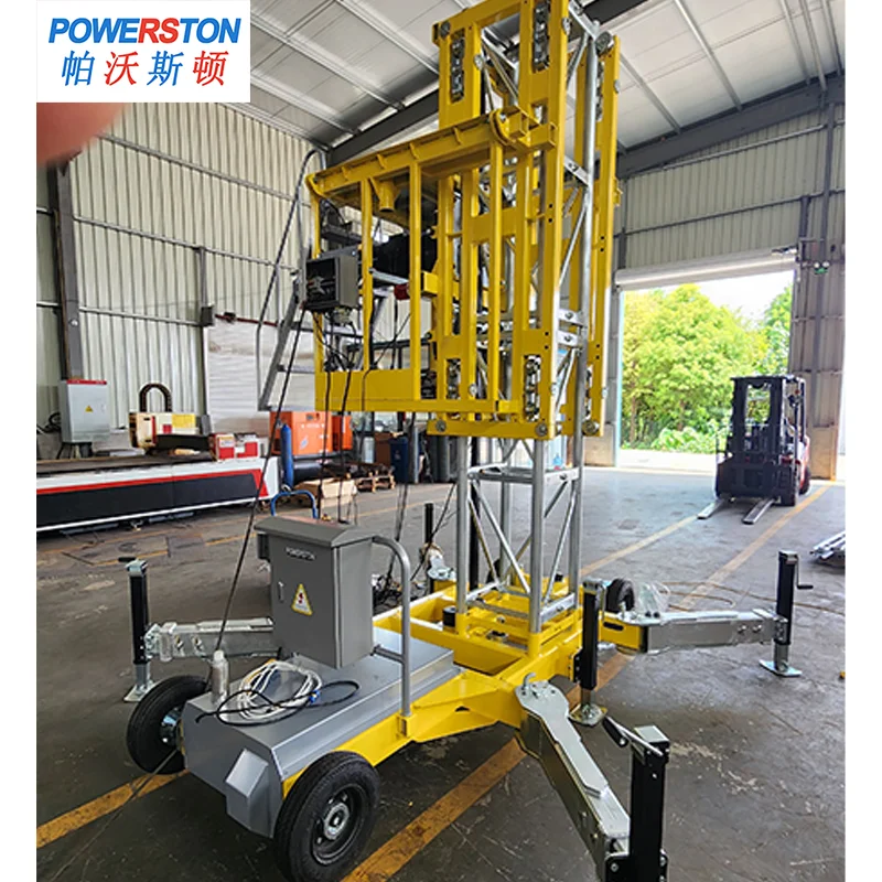 Projects Total Solution High Rise Building Facade Loading Load Hoist Mast Climbing Work Platform