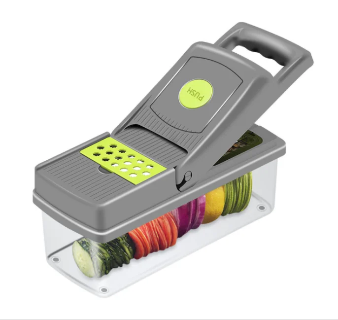 Multifunctional Handheld Vegetable Chopper Onion Cutter Potato Peeler Kitchen Fruits Slicer Vegetable Cutter
