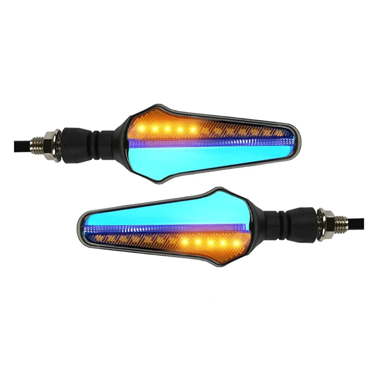 
Waterproof Flowing Back Motorcycle Turning Signal Winker Light LED Indicators Turn Signal Lights For Motorcycles 