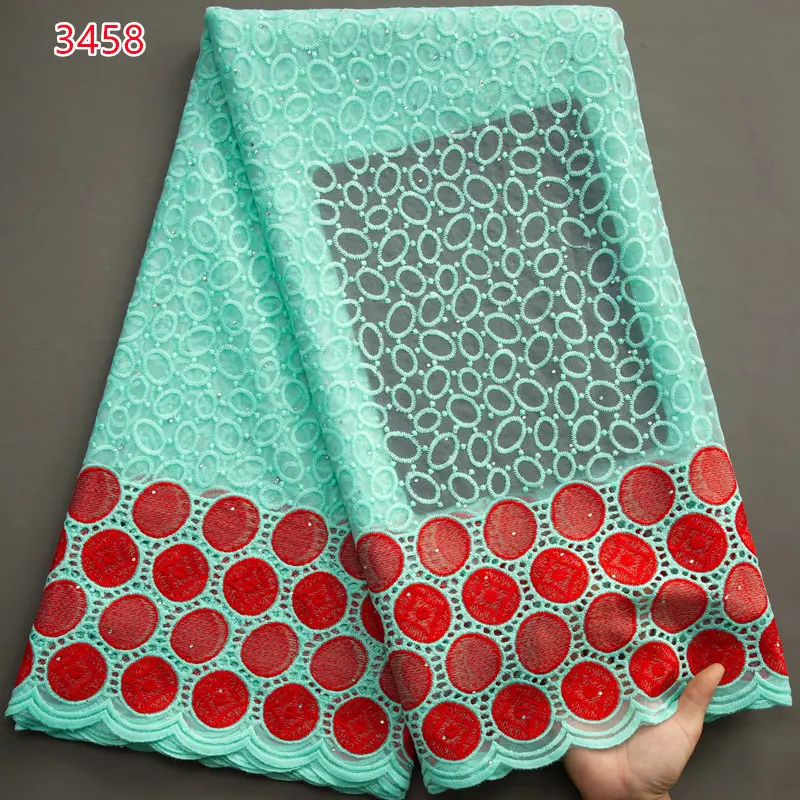 3458 Unique High-End Wedding Bead Sequin Mesh African Embroidery Tulle Lace Fabric with Sequence for Ghana Senegal Party Dress