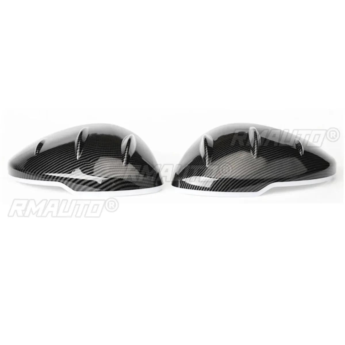 Civic Rearview Mirror Cover Caps Carbon Fiber Look MUGEN Style Body Kit For Honda Civic 11th Gen 2021-2024 Car Accessories