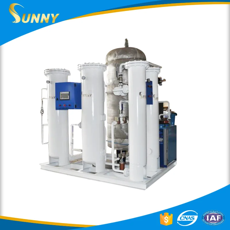 Filling station solution high quality&purity 95% 98% Containerization 30Nm3/h O2 psa oxygen generator medical equipment