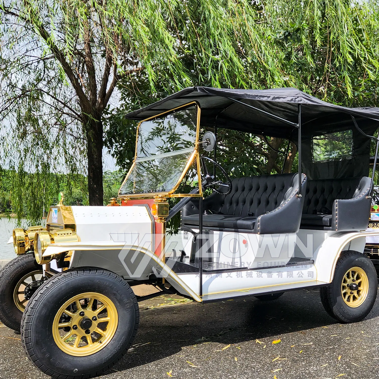 Высококачественный классический автомобиль ZOWN открытый высокоскоростной электромобиль большой емкости 8 легковых старинных автомобилей