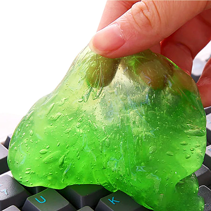 Crystal Cleaning Glue Powder Magic sticky Dust Remover Gel Home Computer Keyboard Clean Tool Car Detail Cleaning Glue