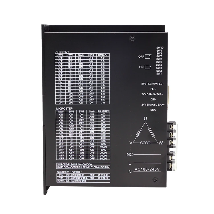 Nema 43 stepper motor  driver 110mm stepper motorand driver 3DM2270MH