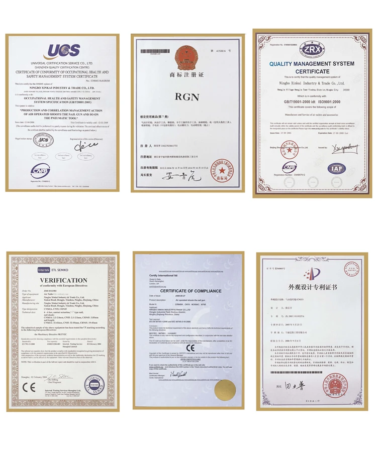 Air Pneumatic Coil Nailer CN55 Professional Coil Nailer Coil Siding Nail Gun