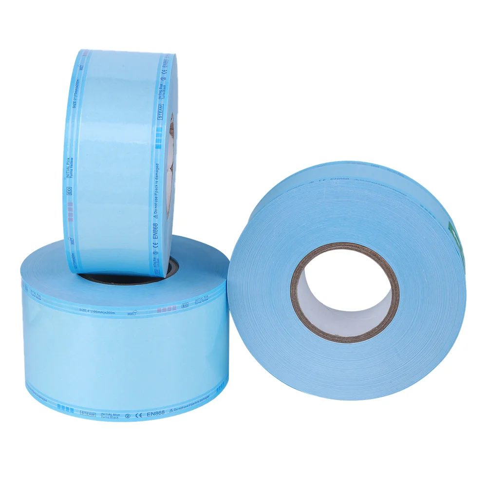 Sterilization flat pouch reel sterilization gusseted pouch reel sterilization pouch roll