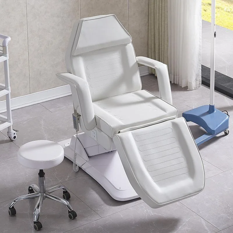 Chinese Manufacture 3motors Massage Facial Table &bed With Hole Portable Spa Facial Bed Electric Facial For Beauty Salon Price