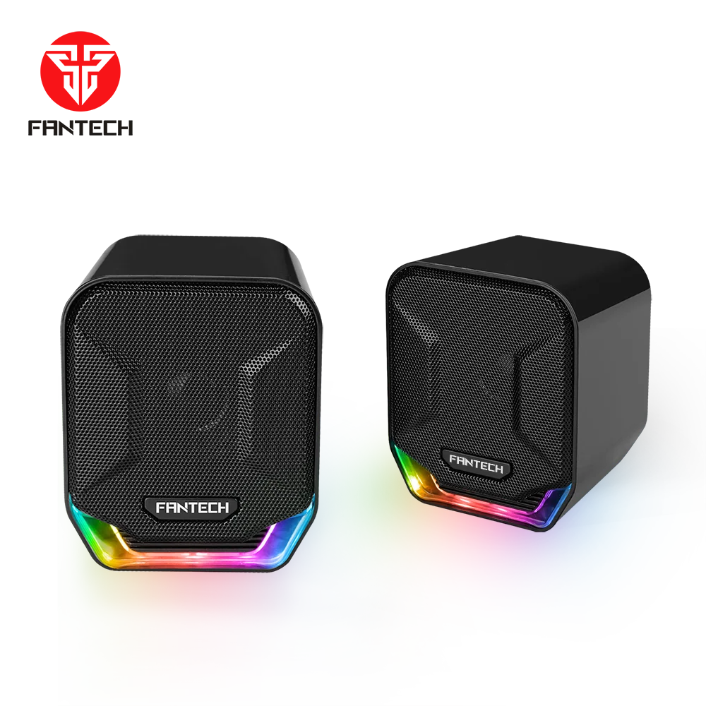 Fantech 2020 Gaming USB 2.0 RGB Portable Super Bass 45MM Driver Multimedia Gaming Speaker