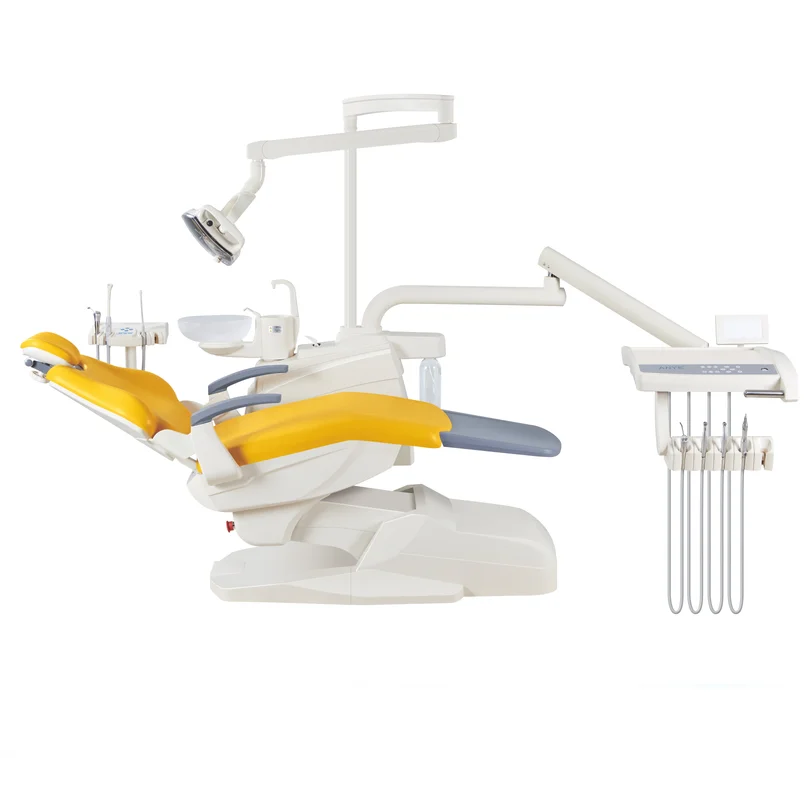 Manufacturer Wholesale New Automatic Sterilizing Medical Dental Chair with Movable Treatment Cart