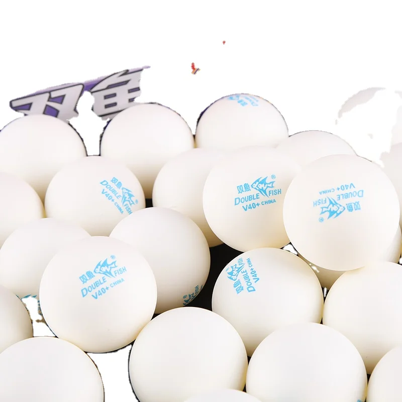 Free Sample Double fish Spreading Wings and Starless Training Seam Table Tennis balls 40+ New materials are good for hitting