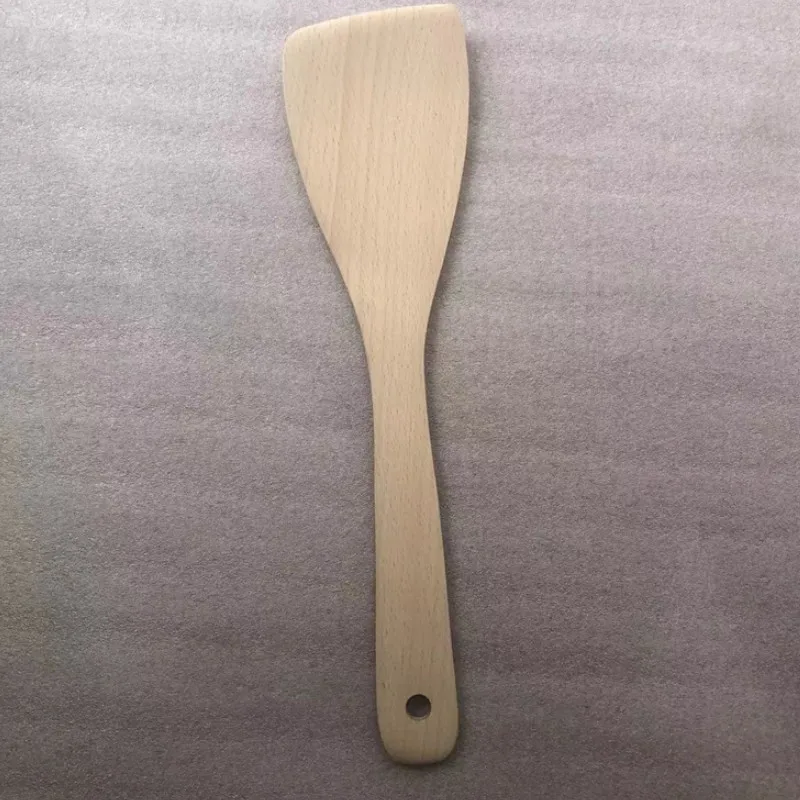 2023 Newest Hot Sale Good Kitchen Products Square Round Shape Bamboo Spatulas
