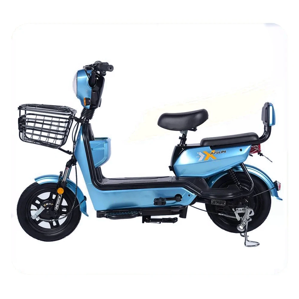 Wholesale 2 Wheel Electric Scooter 400W 48V 20Ah City Long Range Electric Bikes Ebike Bicycles With Seats