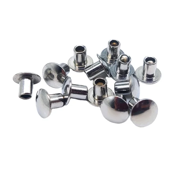 Factory manufacturing semi-tubular stainless rivet