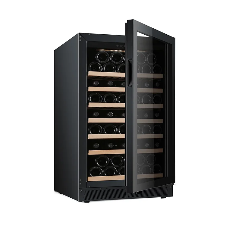 Bodega hot sale black small wine bottles refrigerator small size price with CE