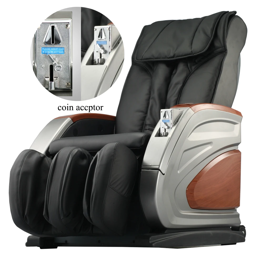 Public airport rest area fatigue recovery coin operated vending massage chair for vending