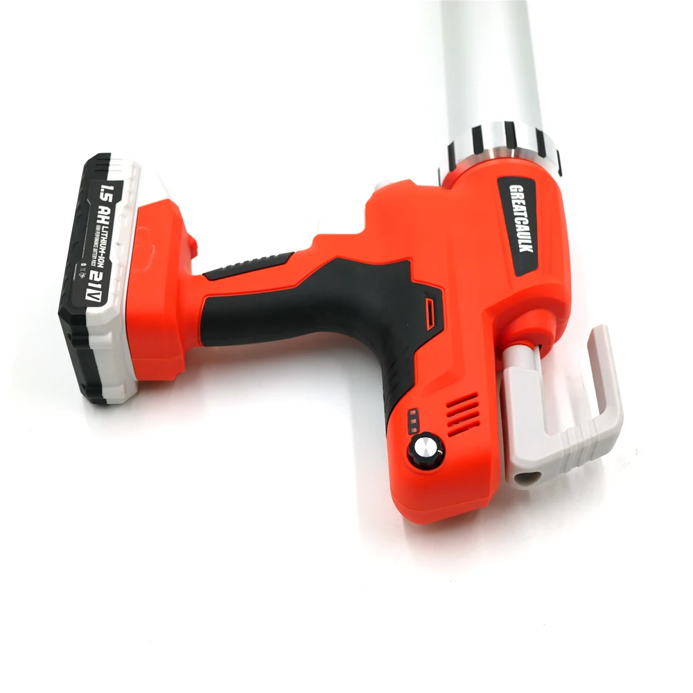 Electric Li-Ion 20V Cordless Caulk Gun with 2 Batteries and Charger for Filling/ Sealing