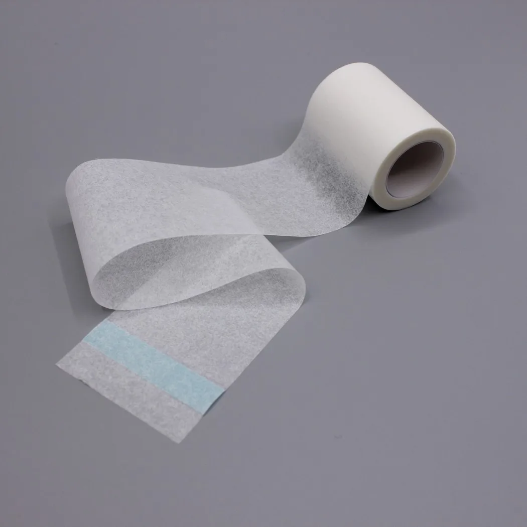 Medmount Medical Surgical Micropor White/Skin Color Cotton Adhesive Nonwoven Dressing Tape with CE/ISO