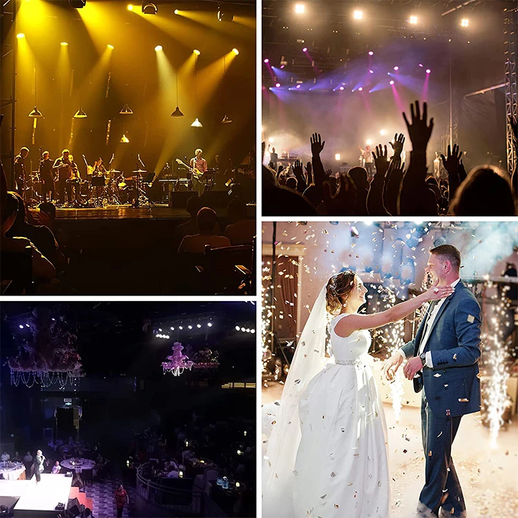 Big Dipper 4*50W COB 200w Outdoor Waterproof IP65 Warm Cool White Led Par Light for Parties Discos Clubs Theme Parks