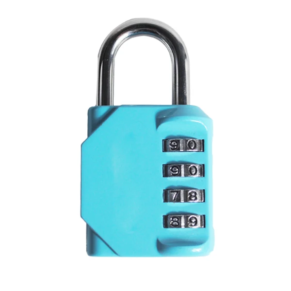 Custom logo 4 digit TSA combination steel travel lock
