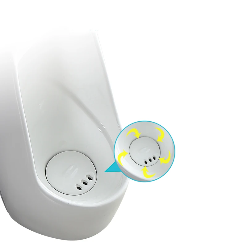 Home Washroom Urinal Sensor Toilet Wall Hung Sanitary Ware White Ceramic Floor Mounted Urinals