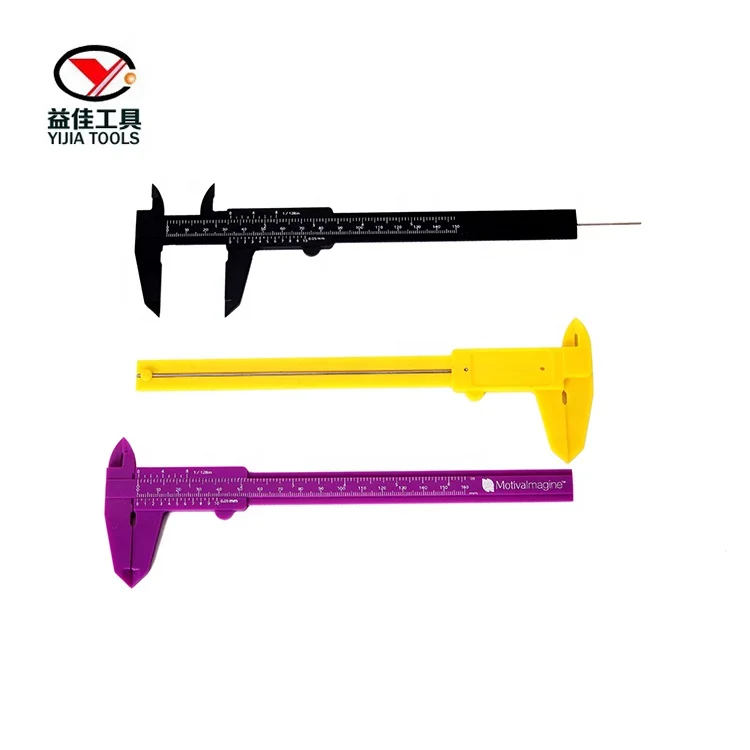 Hot selling top quality promotional co-friendly plastic caliper ABS calipers