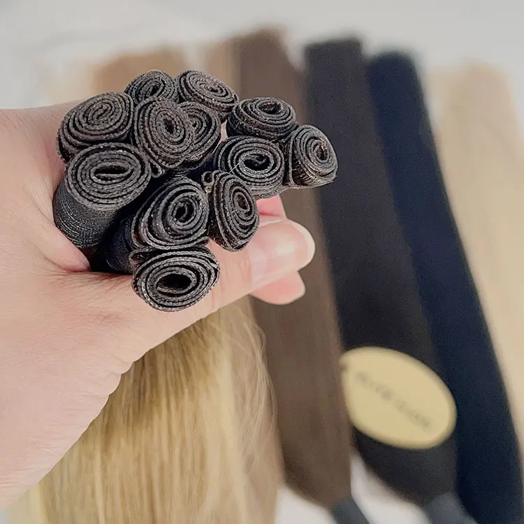 Genius Weft 12A Top Brand Choice Cuticle Aligned Human Hair Genius Weft