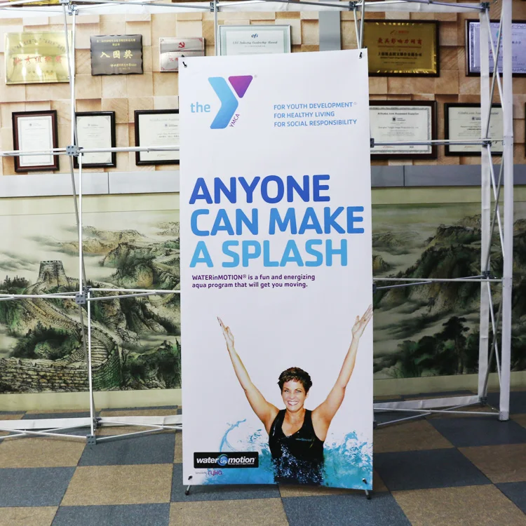 High Quality Custom XBanner Stand Wholesale Cheap Aluminium X Banner for Indoor Advertising and Exhibition Use