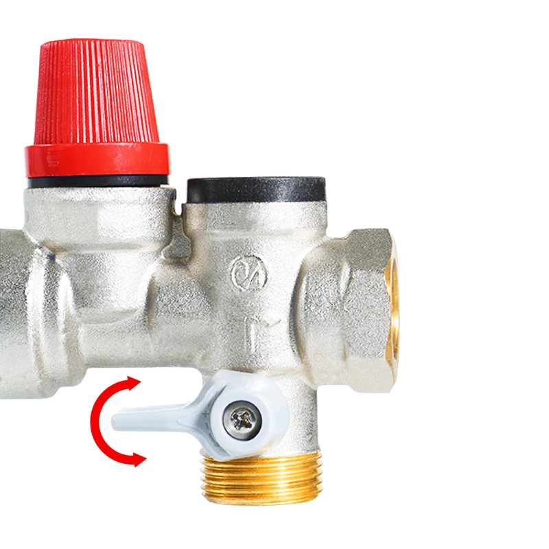 Thermal Storage One-Way Pressure Relief Safety Valve for Exhaust Systems