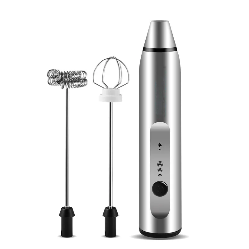 Amazon горячая Распродажа USB Перезаряжаемый молочный пенообразователь кофе инструмент Электрический Ручной мини миксер для молока пены для капучино маття