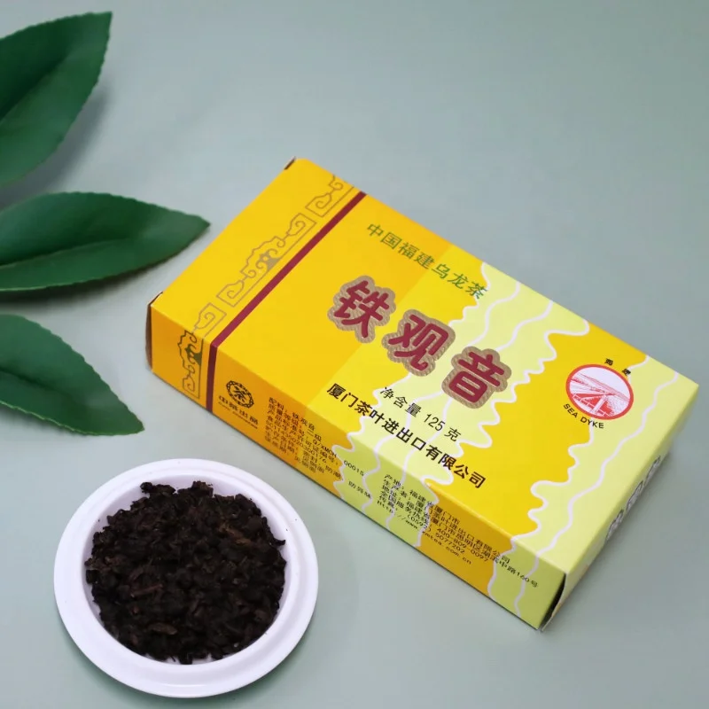 XC08 AT202 Oolong Tie Guan Yin оптовая продажа заводская цена обсуждаемый чай высокого качества на заказ 125 г Китайский улун для похудения