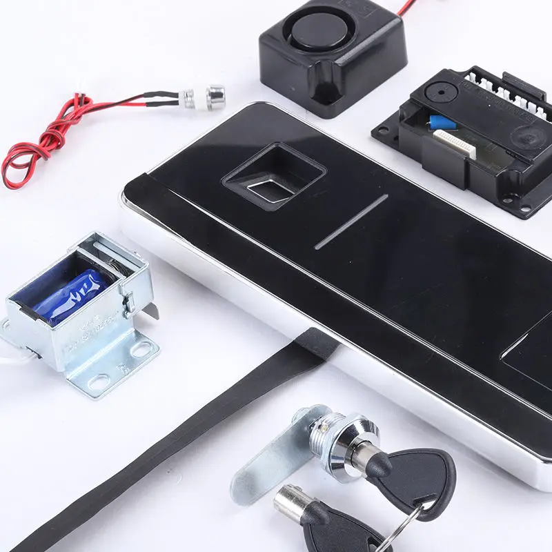 Plastic Swing Lock Electronic Fireproof Cabinet Biometric Fingerprint Safe Lock for Gun Safes and Vault