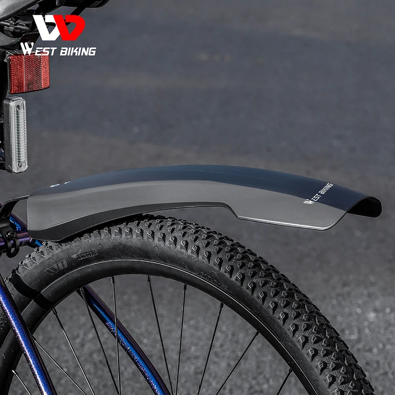 WEST BIKING Custom Mountain Bike Widen Bicycle Fender Durable Bicycle Mudguard Bike Cycling Accessories